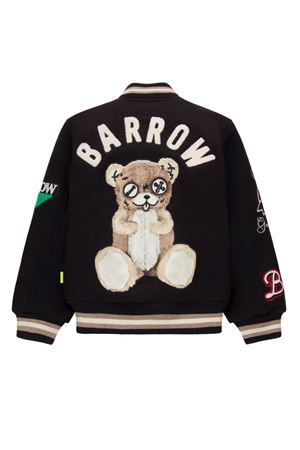 bomber in poliestere nero BARROW KIDS | F4BKJUBO014110